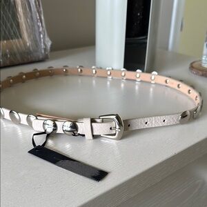 B Low The Belt Ames Studded Belt New size M $154